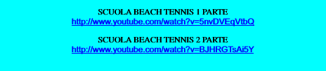  SCUOLA BEACH TENNIS 1 PARTE